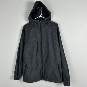 Burton Snowboarding Dryride Launch Jacket Mens Small Dark Grey Ski Coat Winter